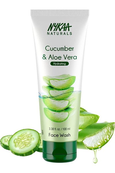nykaa Naturals Cucumber & Aloevera Face Wash