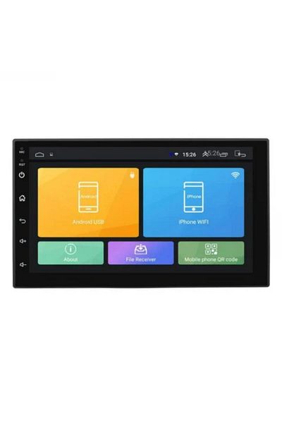 navi-it 7 inch GPS navigation with Android 14, 2GB RAM 32 GB ROM, Carplay, Golf, ISO socket