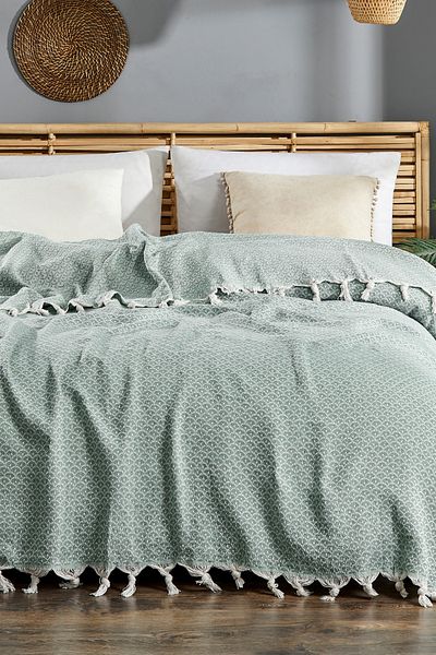 moke e ticaret Sea Cotton Pique Set |   Double Pike |   Double Pike Bedspread
