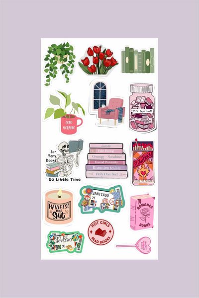 Piksel Grafik Book Sticker 10X20 cm - Pen, Laptop Notebook Water Bottle Sticker