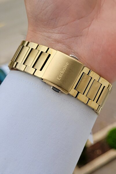 Daniel Klein Kadranı Siyah Kordonu Sarı Renk 24 Ay Garantili Fonksiyonları Aktif Erkek Kol Saati