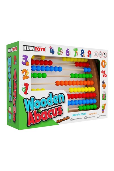 Redka Ahşap Abaküs Çocuklar İçin Wooden Abaküs