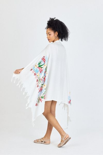 Mulberry Πετσέτα θαλάσσης μπάνιου Samira Printed Bamboo Peshtemal