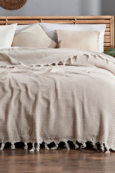 moke e ticaret Sea Cotton Pique Set |   Double Pike |   Double Pike Bedspread
