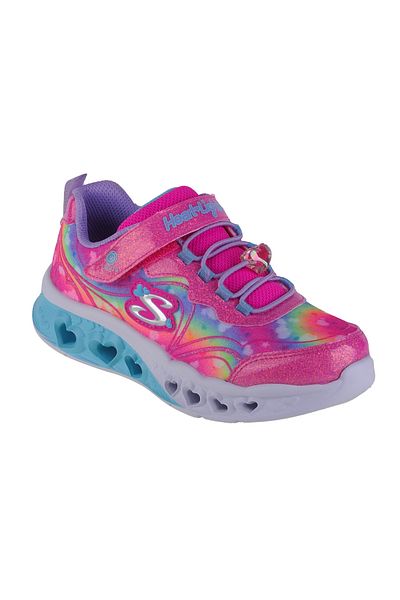 SKECHERS Flutter Heart Lights-Groovy Swirl, Girls' Sneakers