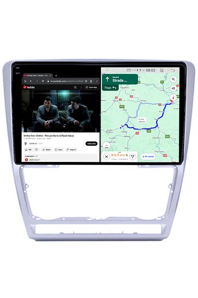 navi-it Dedicated Navigation Skoda Octavia 2, Facelift 2004-2013, 4gb Ram 64gb Rom, Quad Core, Display 9" 1K