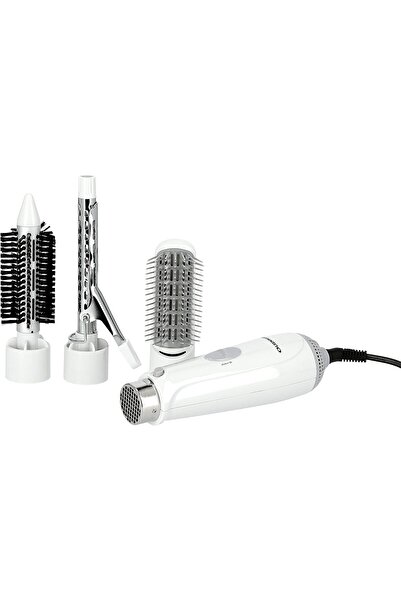 Olsenmark مصفف شعر بالهواء الساخن ٤ في ١ - مجفف، مُكثِّف، مُجعِّد، وفرشاة | س...