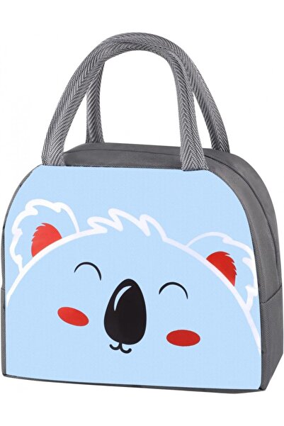 Jjshund παιδική τσάντα γεύματος, ύφασμα oxford, πολύχρωμη, 23 x 13 x 19 cm