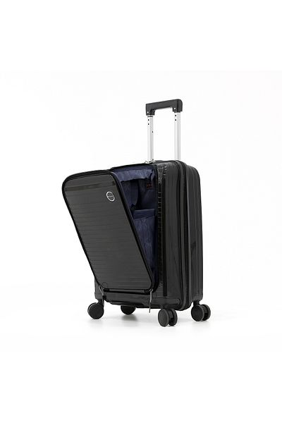 Giordano Unbreakable Hardshell Pp Luggage Trolley Bag 20 Inch Cabin Size With Double Spinner Wheels,