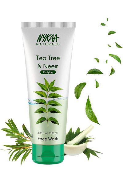 nykaa Naturals Tea Tree & Neem Purifying Face Wash