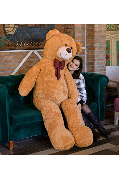 Özgüner Oyuncak Happy When You Hug It Gift: 200 cm Plush Teddy Bear
