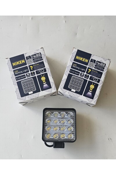 DEVASA ENERJİ Nıken Çalışma Lambası 16 Ledli Kare