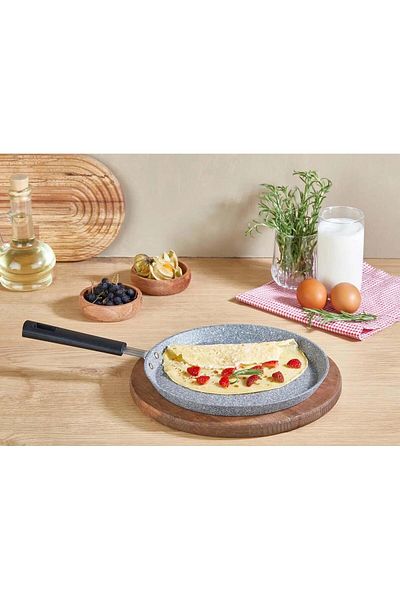 FALEZ Fireproof Non-Stick Crepe Pan 24 cm