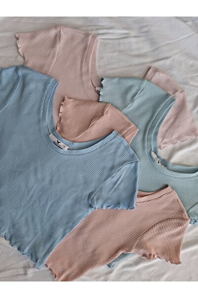 URAZ1984 Waffle Basic Tshirt