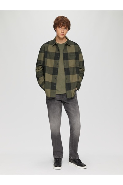 QS by s.Oliver Men's crew neck t-shirt with logo, QS by s.Oliver