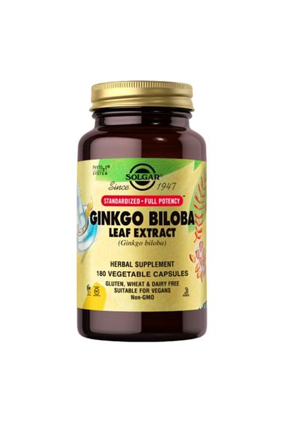 Solgar Ginkgo Biloba Leaf Extract 180'S
