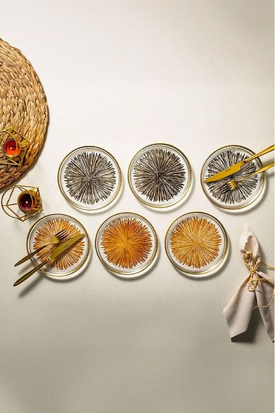 Fecra Mystic 6-Piece Cake Plate Set 16 cm