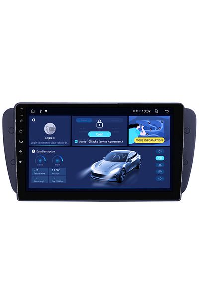 navi-it Dedicated Navigation Seat Ibiza 2009-2013, 4gb Ram 64gb Rom, Quad Core, Display 9" Qled 1k, Carplay