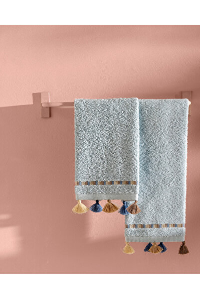 Madame Coco Гланд 2-пакова 100% бавовняна рушник для рук - синій