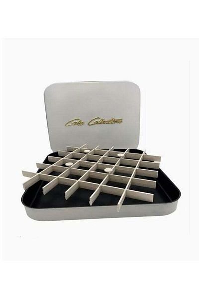 Saharaz Square Cake Box,with Plastic Dividers,Food Grade Safety Material,for Dessert Candy Storage,31cm