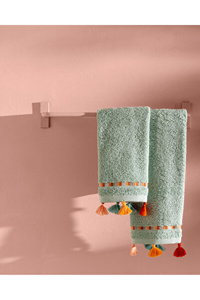 Madame Coco Гланд 2-пакетний 100% бавовняний рушник для рук - м'ятно-зелений