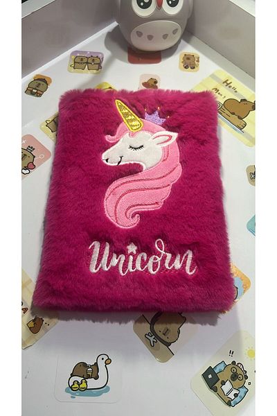 demirosa Fun Plush Notebook for Kids