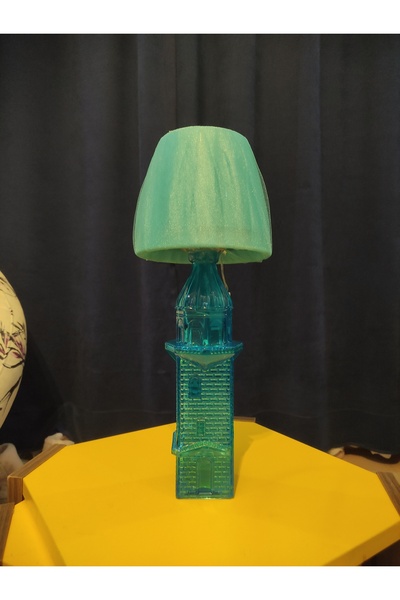 Hobby Dizayn Maiden's Tower Glass Bottle Lampshade, Lighting Fairy Led Night Light