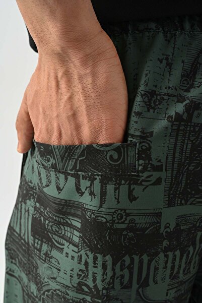 jaceyjace Paraşüt Kumaş Baggy Pantolon - Siyah