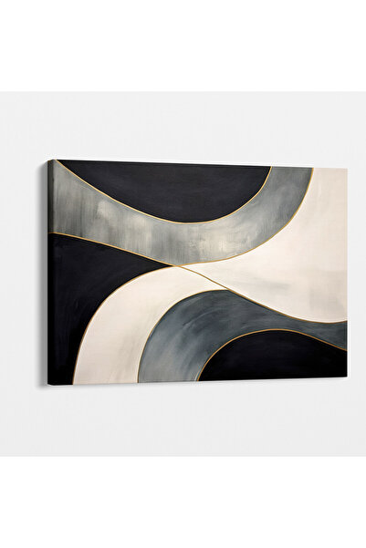 TabloShop Dingin Çizgiler Soyut Tablo