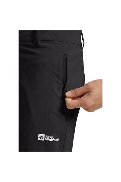 Jack Wolfskin HIKEOUT - Wanderhose Herren - black A63924_600_B25