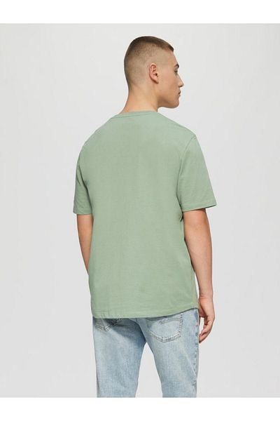 QS by s.Oliver Men's Short-sleeved T-shirt, Crew Neck, Regular Fit,