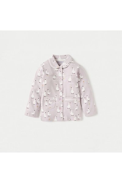 Juniors All-Over Duck Print Pyjama Set