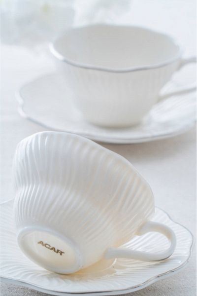 ACAR Toronto Silver Set of 6 Teacups Porwm-06186