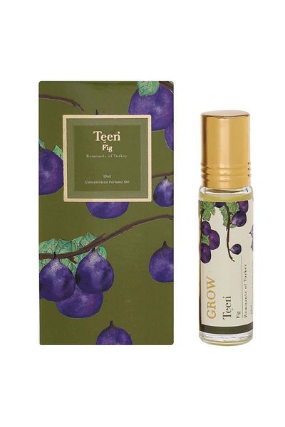jad Grow Teen Fig Unisex Roll-On Perfume 10 ml (Pack-of-6)
