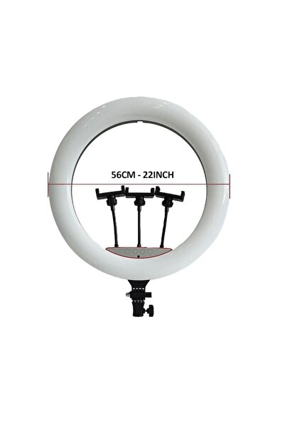 NEXTLY Professional Circular Ring Light Led Lamp, , Touch Control, Diameter 56cm, 22inch, Light