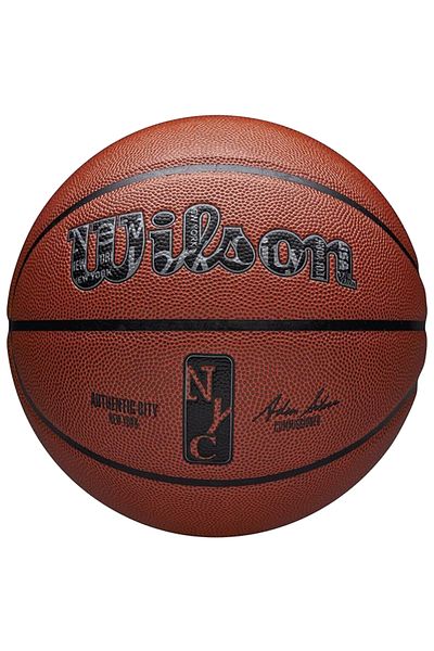 Wilson NBA Authentic City New York Ball, Unisex Basketball ball