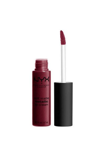 NYX Professional Makeup Liquid lipstick NYX Professional Makeup Soft Matte Metallic Lip Cream Copenhagen, 8 ml
