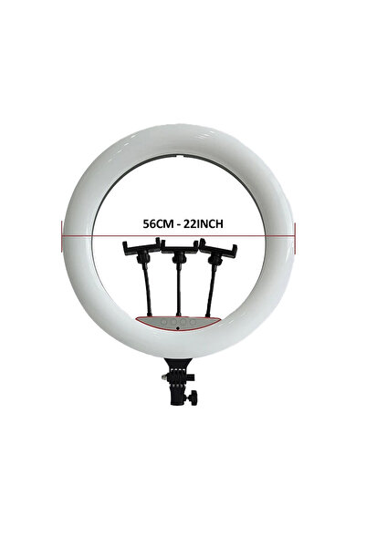 NEXTLY Professional Circular Ring Light Led Lamp, , Touch Control, Diameter 56cm, 22inch, Light