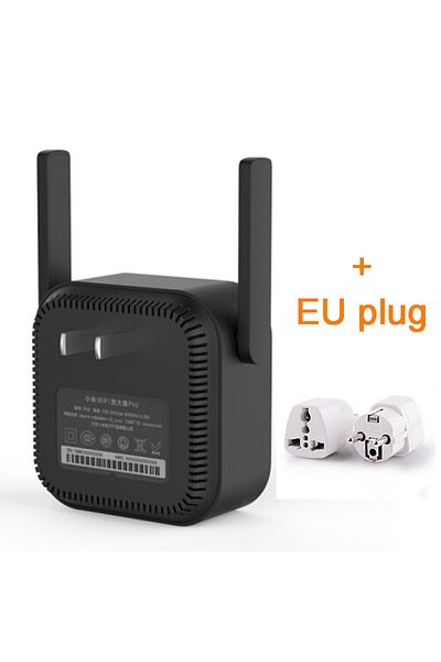 Xiaomi إضافة محول الاتحاد الأوروبي الأصلي لمكبر شبكة Wi-Fi Pro Router 300 متر موسع الشبكة ومكرر الطاقة