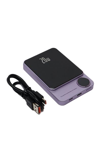 NEXTLY Baterie Externa Wireless Magnetica 10 000 Mah, , Incarcare Rapida, 20w, Incarcare Wireless