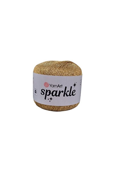 Yarnart SPARKLE -ÖRGÜ İPİ KIZIL ALTIN -1309