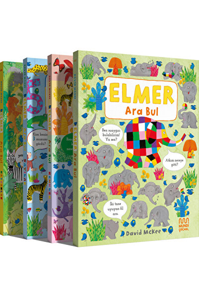 MUNDİ Elmer Ara Bul Serisi (4 Kitap)