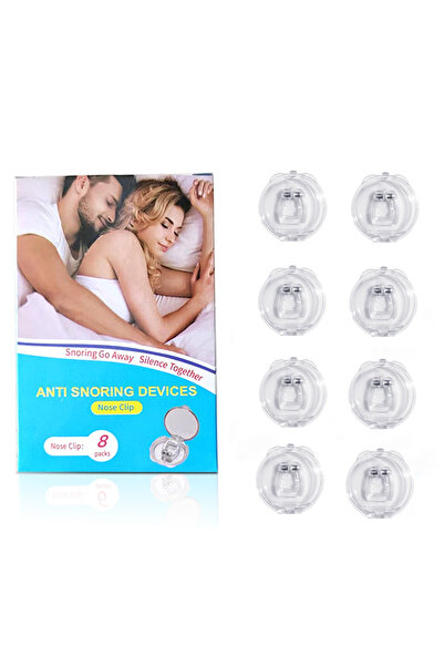 Choice6 8 Pcs With Box Anti Snoring Device To Stop Snoring Nose Clip For Easy...