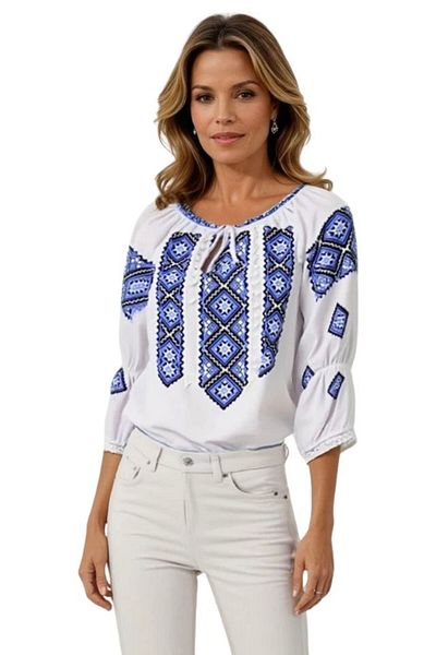rody's forever Women's blouse type ie RD24, white/black