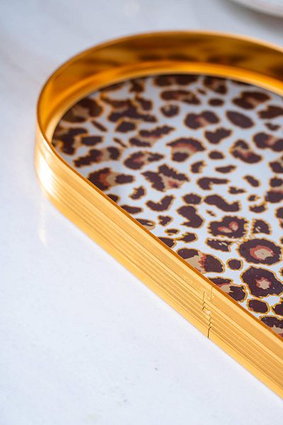 ACAR Ortigia Oval Glass Tray