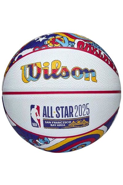 Wilson 2025 NBA All Star Mini Ball, Unisex Basketball ball