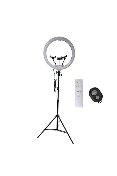 NEXTLY Lampa Circulara Profesionala Ring Light Led, , Touch Control, Diametru 45cm, 18inch, Lumina