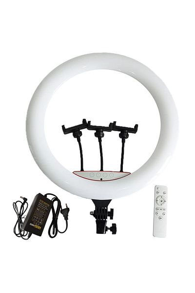 NEXTLY Lampa Circulara Profesionala Ring Light Led, , Touch Control, Diametru 56cm, 22inch, Lumina