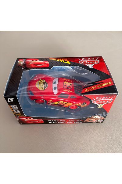 Choice Mcqueen Disney Pixar Cars New Push-pull Car With Sound & Light, Lightning Mcqueen And Mater Kids' Mo