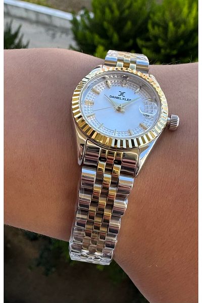 Daniel Klein Women's Wristwatch 28mm Steel Bracelet with Gift